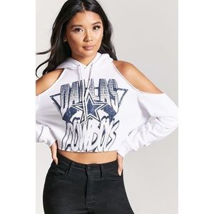 NFL Collection Dallas Cowboys Opn Shoulder Sweater